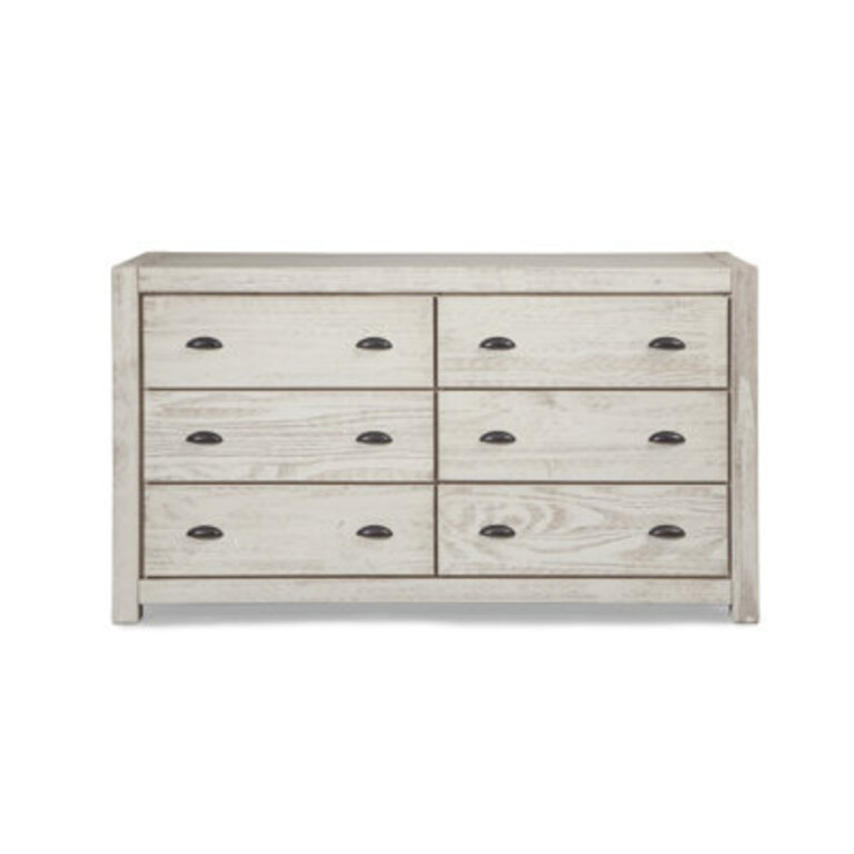 Montauk Solid Wood 595 W 6 - Drawer Dresser