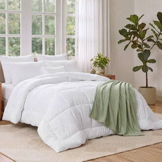 Bedsure Box-Stitch Down Alternative Duvet Insert  All-Season Comforter