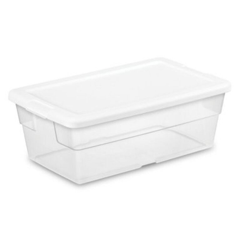 Set of 12 16-Qt Storage Containers with Lid