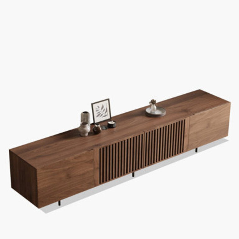 Kleitos Solid and Manufactured Wood TV Stand