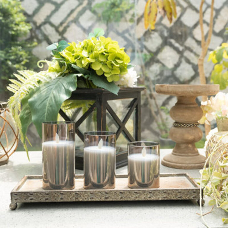 Unscented Flameless Pillar Candle