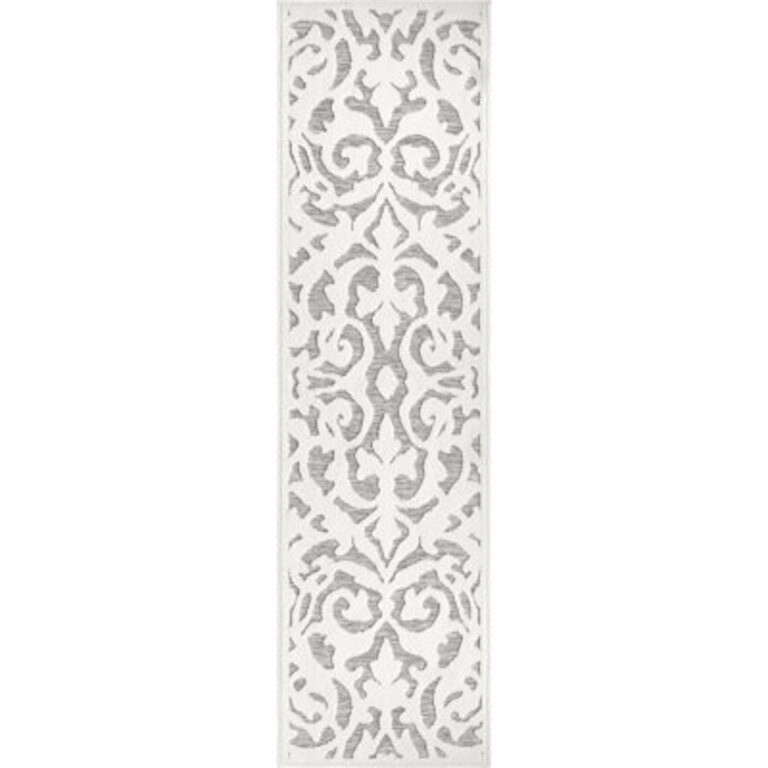 My Texas House Ladybird Natural Gray High Low Indoor Outdoor Rug