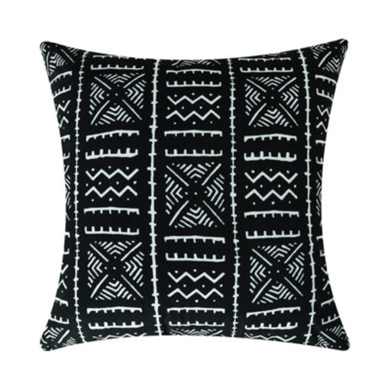 Lendsey Appliqued Outdoor Pillow Cover