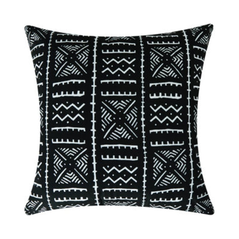 Lendsey Appliqued Outdoor Pillow Cover