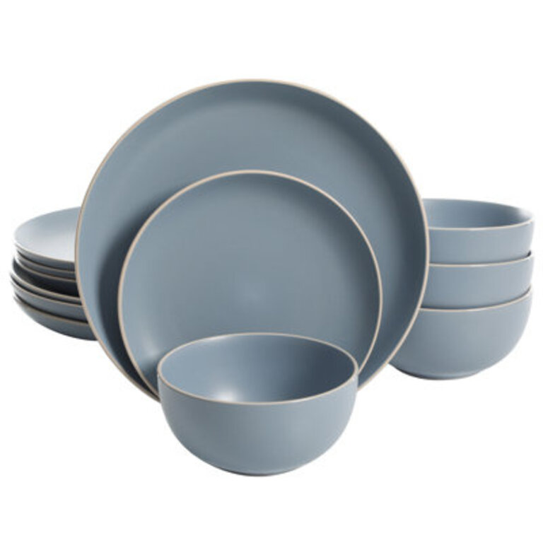 Rockaway 12 Piece Dinnerware Set
