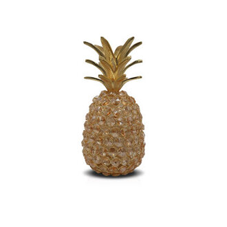 Glam Fruit Pineapple Sculpture Decor