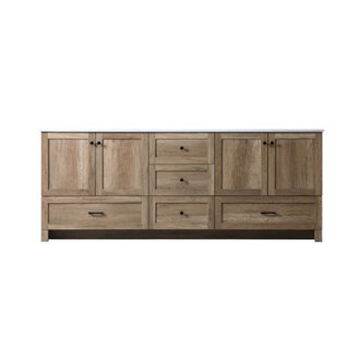 Soma 84 Double Bathroom Vanity with Engineered Marble Top
