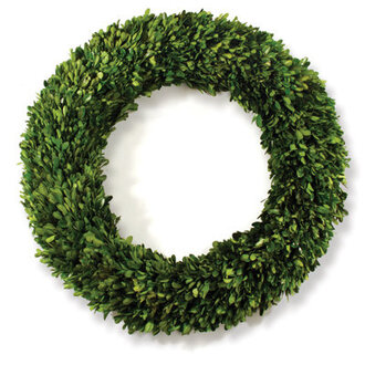 Alby Preserved Boxwood Wreath