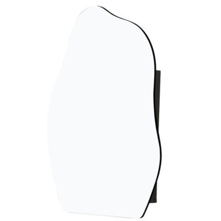 Mallarie 36 H x 24 W Frameless Medicine Cabinet with Mirror and Shelves