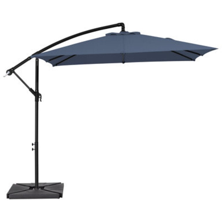 Beeram 96 x 96 Cantilever Umbrella with Counterweight