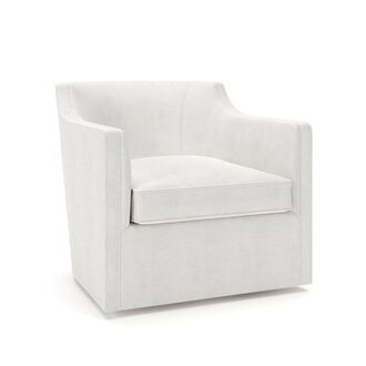 Marietta Upholstered Swivel Armchair