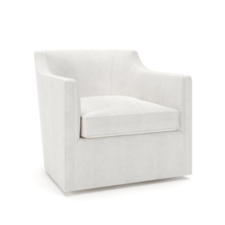 Marietta Upholstered Swivel Armchair