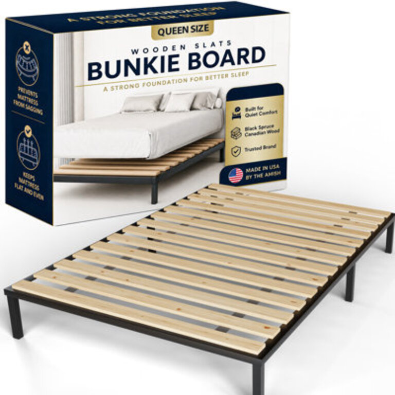 Dunshee Horizontal Mattress Support Wooden Bunkie BoardSlats