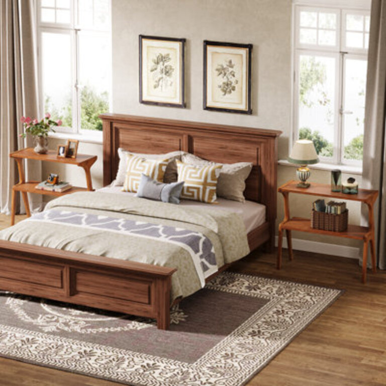 2-Tier Slim Sofa End Table