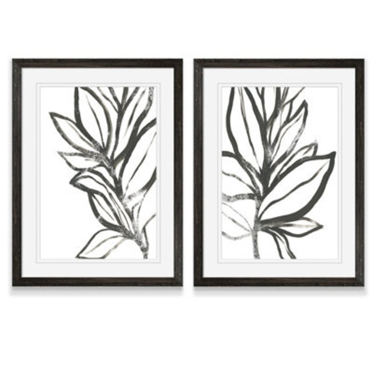 Leaf Instinct I  by Vincent Van Gogh 2 - Pieces