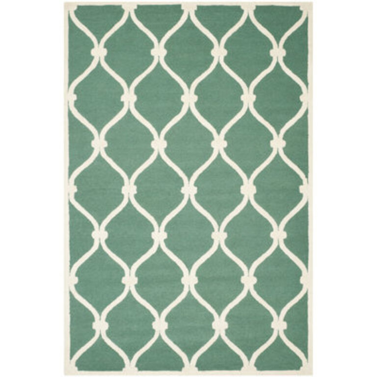 Cannen Hand Tufted Wool Geometric Rug