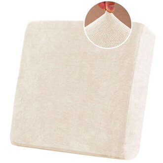 Stretch Non-slip Chenille Sofa Seat Cushion Cover for with Elastic Bottom for Living Room Machine Washable