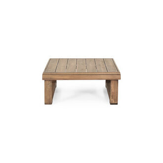 Akono Solid Wood Coffee Table for Outdoor Patio Table