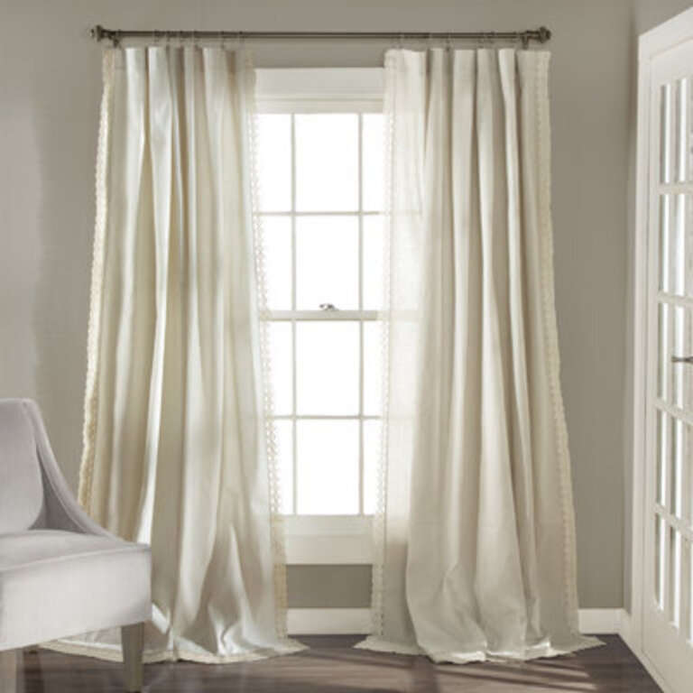Rosalie Semi Sheer Curtain Pair