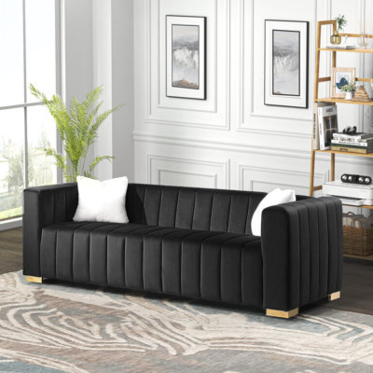 Clifford 8701 Velvet Sofa