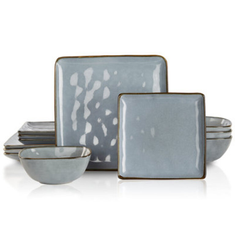 Famiware  12 Piece Stoneware Dinnerware Set - Service for 4