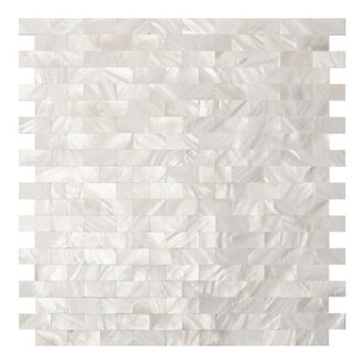 118X118 Seashell Mosaic Wall TilePack of 10