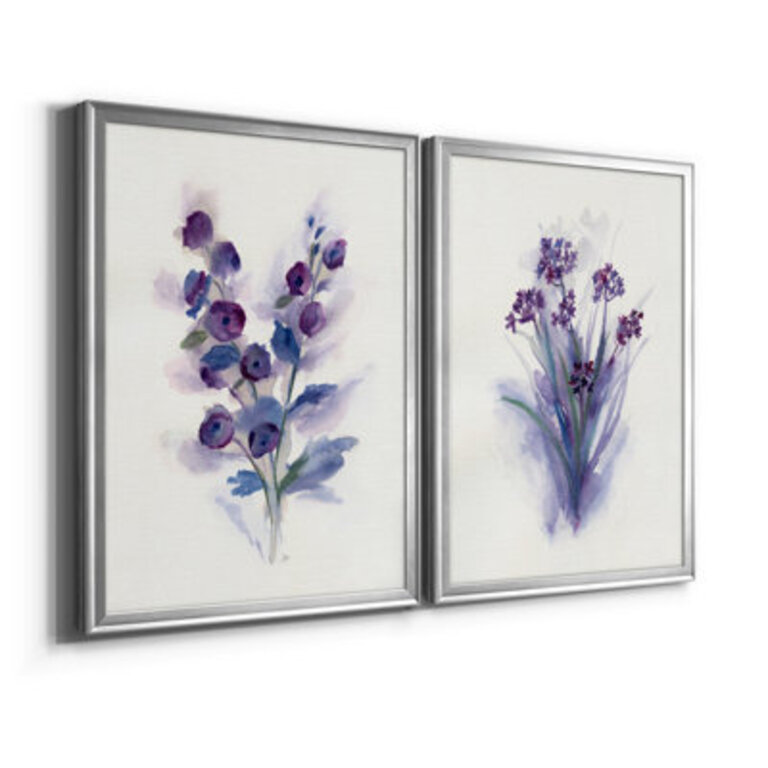 Pretty In Purple I  2 - Pieces