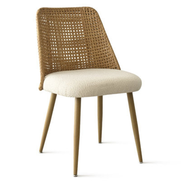 Set of 4 Alexandrina Rattan Dining Chairs