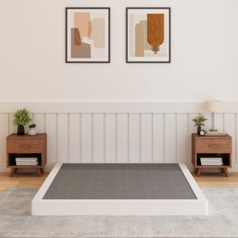 5 Inch Box Spring Low Profile Metal Frame Heavy Duty Easy Assembly