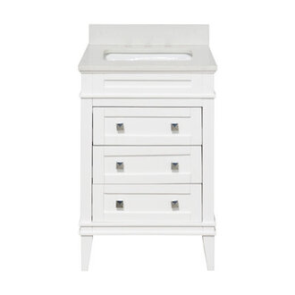 24 Single Bathroom Vanity with Top