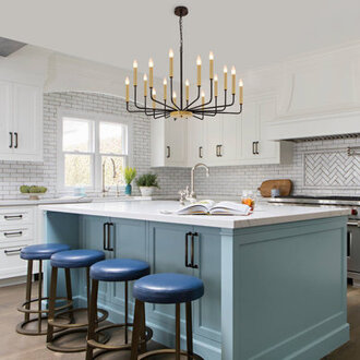Alysse 16 - Light Classic  Traditional Candle Chandelier