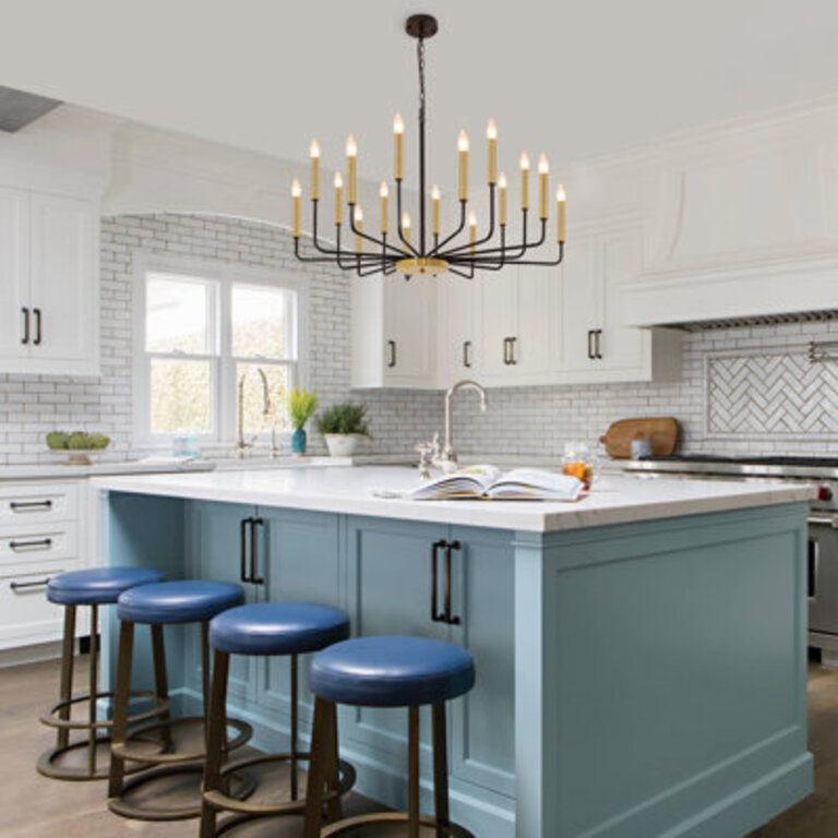 Alysse 16 - Light Classic  Traditional Candle Chandelier