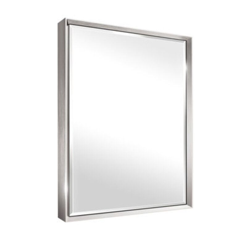 Lohoski Rectangle Beveled Bathroom Vanity Mirror with Thin Aluminum Frame