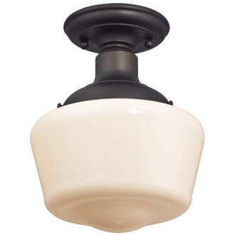 Autenberg Glass Semi Flush Mount