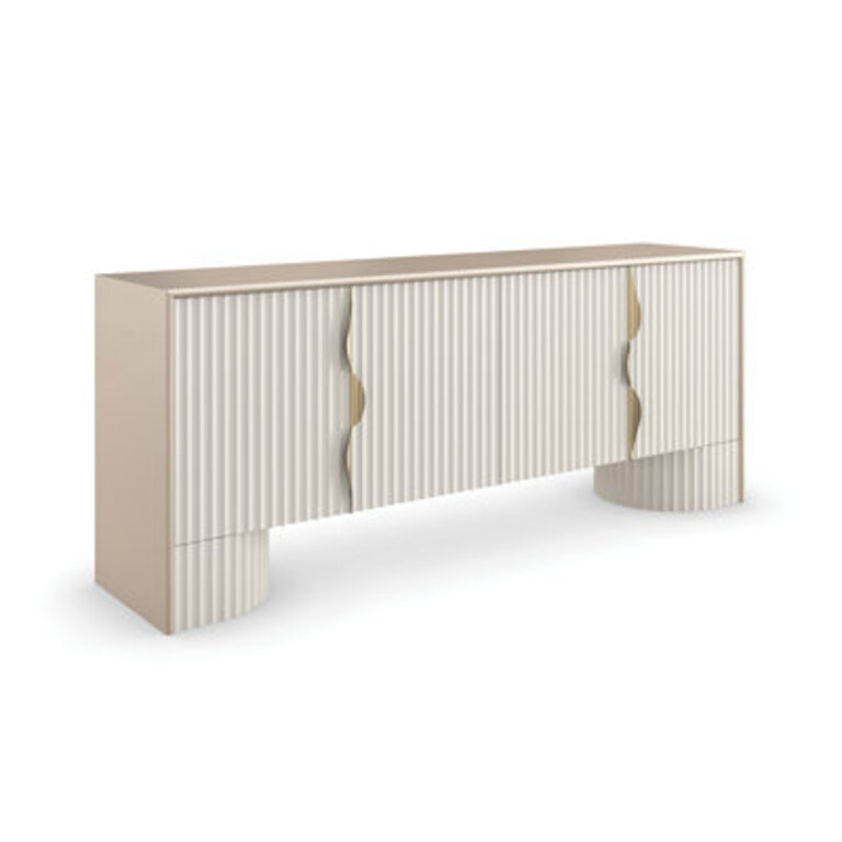 Corinthian 80  W Poplar Solid Wood Sideboard