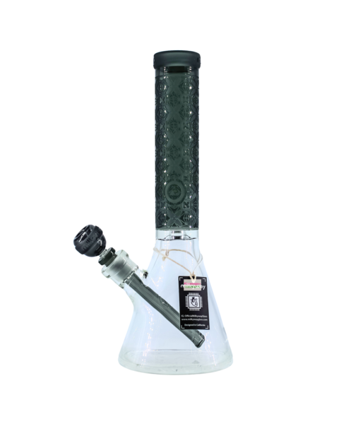 Milky Way Glass X-Morphic (EVO) 14" Beaker Bong Smoke