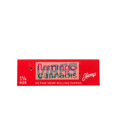 Vibes Vibes Hemp 1 1/4  Rolling Papers (50 Papers/Booklet) (red)