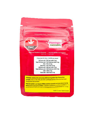 WYLD WYLD Raspberry THC Sativa Gummies 2X5MG