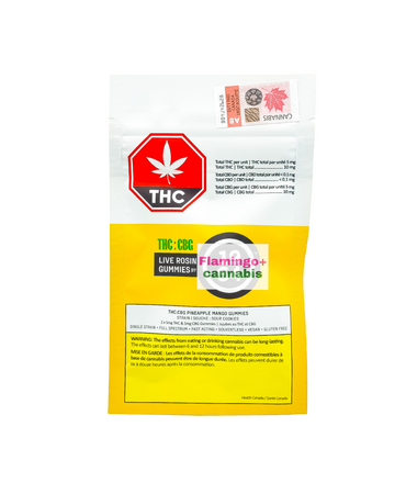 1964 1964 Pineapple Mango Live Rosin Sativa Gummies 2X5MG