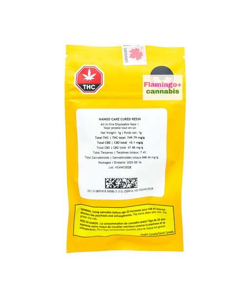 Good Buds Mango Cake Cured Resin Sativa Disposable 1G