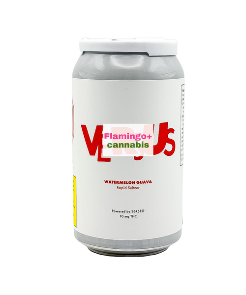 Versus Watermelon Guava Rapid Seltzer Indica Beverage 10MG