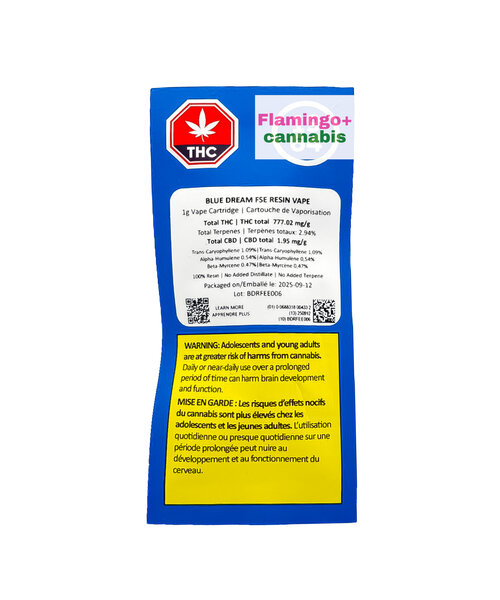 1964 Blue Dream Full Spectrum Live Resin Sativa Cartridge 1G