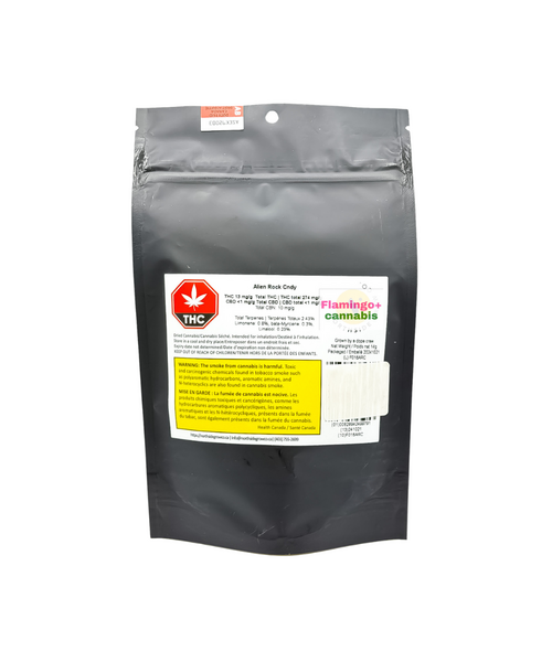 Northside Grow Alien Rock Candy Hybrid Flower 14G