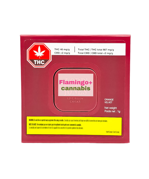 Lord Jones Orange Velvet Hybrid Live Resin Caviar 1G