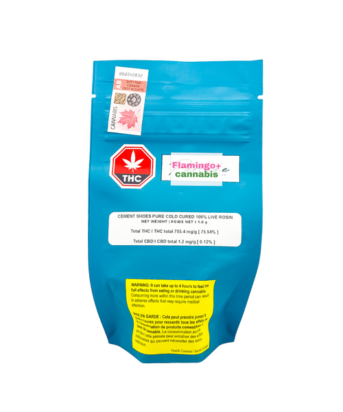 Partake Cement Shoes Cold Cure Live Rosin Indica 1G