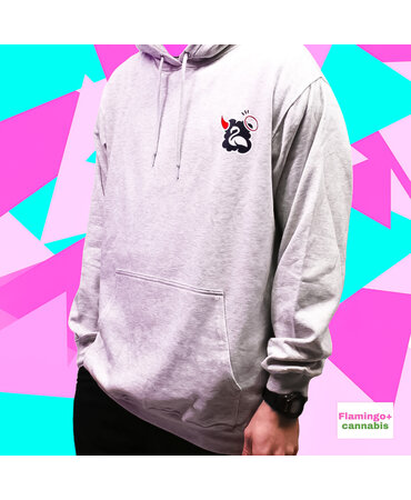 Flamingo+ Flamingo+ Ash Hoodie "GOOD BAD"
