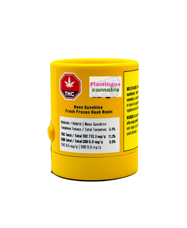 Nugz Nugz Neon Sunshine Fresh Frozen Hash Hybrid Rosin 1G