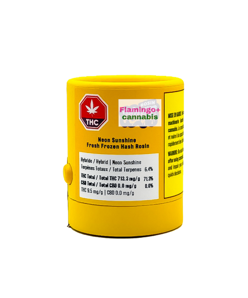 Nugz Neon Sunshine Fresh Frozen Hash Hybrid Rosin 1G