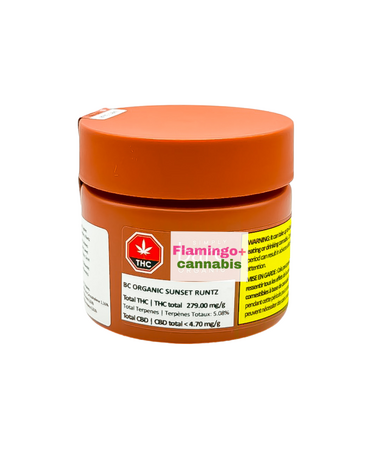Simply Bare Simply Bare BC Organic Sunset Runtz Indica Flower 7G