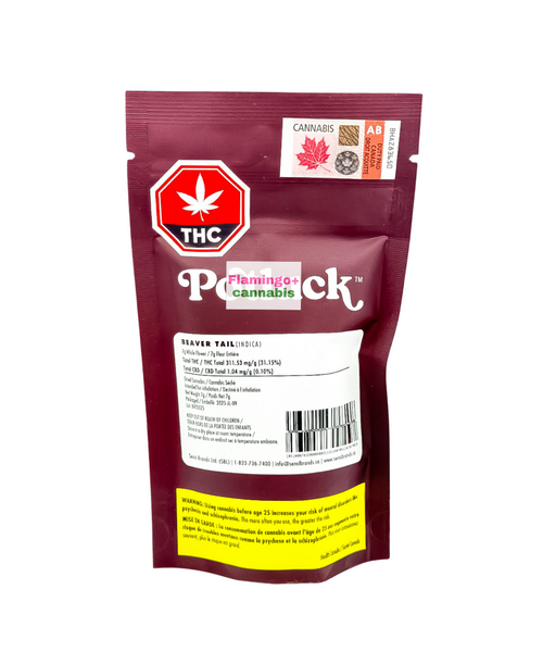 Potluck Beaver Tail Indica Flower 7G